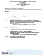 Agenda