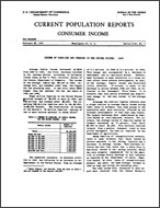  Income of Families and Persons in the United States: 1949