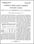 Income of Persons in the United States: 1951