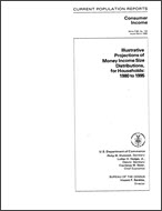 Illustrative Projections of Money Income Size Distributions, for Households: 1980 to 1995