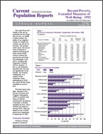 Beyond Poverty, Extended Measures of Well-Being: 1992