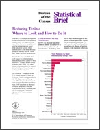 Statistical Brief: Reducing Toxins: Where to Look and How to Do It