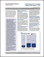Child Support for Custodial Mothers and Fathers: 1995