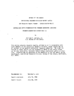 Generalized Data Standardization Program Generator (Genstan) Program Generator System Part II