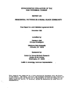 Residential Patterns in a Rural Black Community