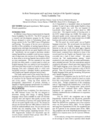 An Item Nonresponse and Log-Linear Analysis of the Spanish Lan