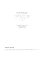 The Simplified Questionnaire Test (SQT): Results from Debriefing Interviews