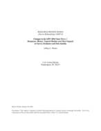 Changes to the SIPP 2004 Panel Wave 1 Recipiency History Topical Module and Their Impacts on Survey Estimates and Data Quality