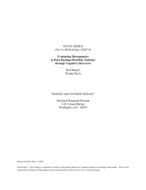 Evaluating Discrepancies in Print Reading Disability Statistics through Cognitive Interviews