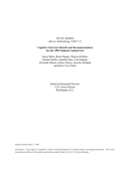 Cognitive Interview Results and Recommendations for the 1996 National Content Test
