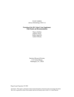 Pretesting of the 2011 School Crime Supplement Final Results and Recommendations