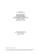 ACS Internet 2011 Project: Report for Rounds 1 and 2 of ACS Wireframe Usability Testing and Round 1 of ACS Internet Experiment