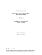 Understanding the New Current Population Survey Health Insurance Questions