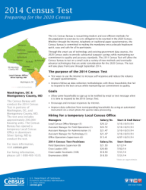 2014 Census Test Factsheet