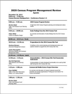 Agenda — December 20, 2013