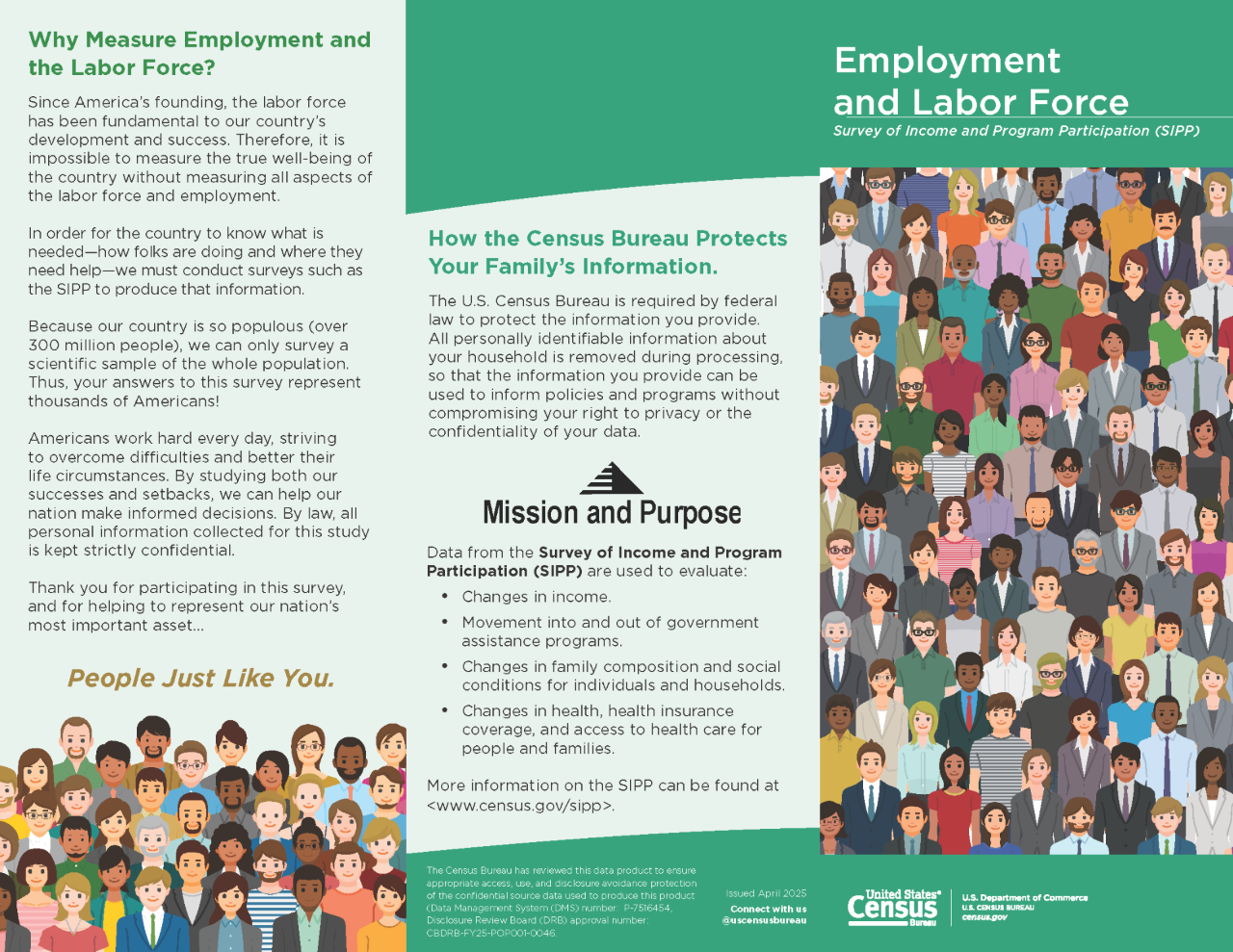 2026 SIPP Employment Labor Force Brochure English