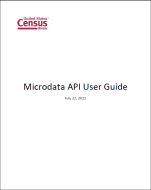 Microdata API User Guide