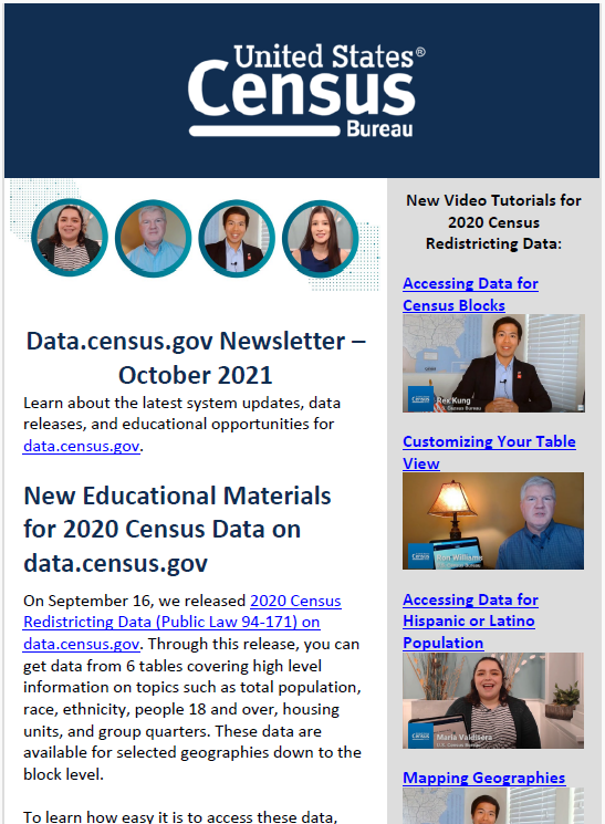 Newsletter October 2021
