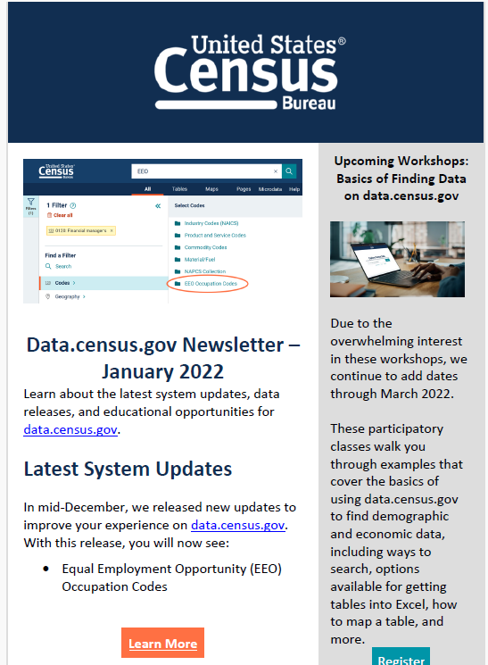Newsletter January 2022