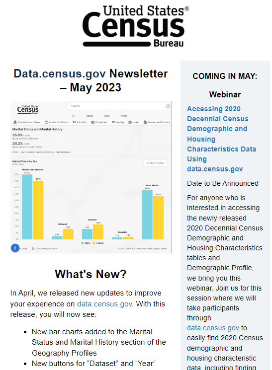 Newsletter May 2023