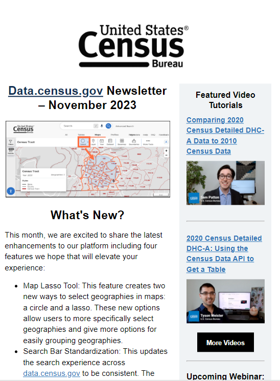 Newsletter November 2023