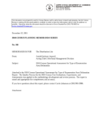 2010 Census Operational Assessment for Type of Enumeration Area Delineation
