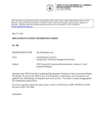 2010 Census Be Counted and Questionnaire Assistance Centers Assessment