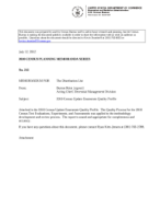 2010 Census Update Enumerate Quality Profile