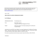 2010 Census Address Canvassing Targeting and Cost Reduction Evaluation Report