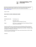 Assessment Report for the 2010 Census Coverage Measurement Person Matching and Followup Operations