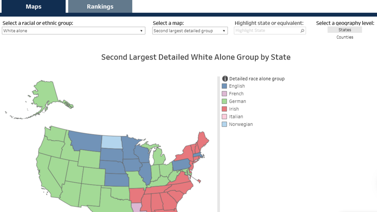 Detailed Races and Ethnicities in the U.S. and Puerto Rico: 2020 Census
