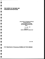 Evaluation of Training Materials and Methods for the Survey of Income and Program Participation (SIPP)