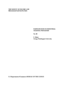 Participation in Industrial Training Programs