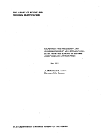 Measuring the Frequency and Consequences of Job Separations:  Data from the Survey of Income and Program Participation