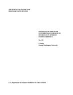 Estimates of Employer Contributions for Health Insurance by Worker Characteristics