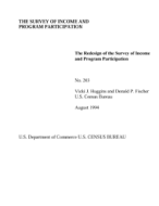 The Redesign of the Survey of Income and Program Participation