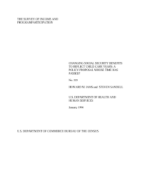 Changing Social Security Benefits to Reflect Child Care Years: A Policy Proposal Whose Time Has Passed?