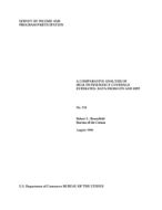 A Comparative Analysis of Health Insurance Coverage Estimates: Data from CPS and SIPP