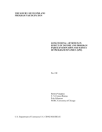 Longitudinal Attrition in Survey of Income and Program Participation (SIPP) and Survey of Program Dynamics (SPD)