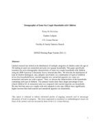 Demographics of Same-Sex Couple Households with Children