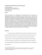 The Impact of the 2007-2009 Recession on Mothers’ Employment