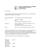 2010 ACS Content Test Evaluation Report Covering Wages