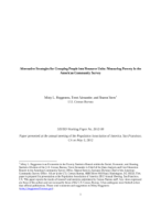 Alternative Strategies for Grouping People into Resource Units:  Measuring Poverty in the American Community Survey