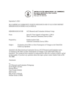 Evaluation of the Effect on Item Nonresponse of Changes to the Failed Edit Follow-up Operation