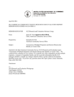 Assessment of Multiple Responses and Internet Returns that Identify as Vacant Units