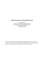 2007-2011 County-to-County Migration Flows