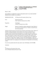 Results of a Field Pilot to Reduce Respondent Contact Burden in the American Community Survey’s Computer Assisted Personal Interviewing Operation