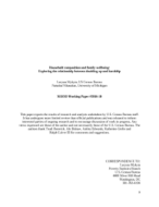 Household composition and family well-being: Exploring the relationship between doubling up and hardship