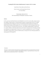 Evaluating 2012-2014 Trends in Health Insurance Coverage for All U.S. Counties