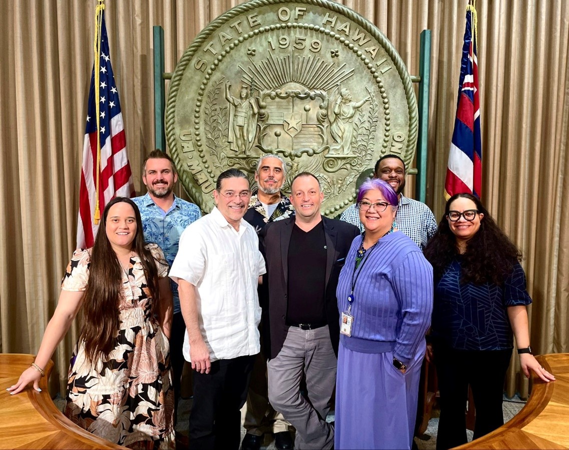 Photo: Meeting with government officials and stakeholders in Hawaii